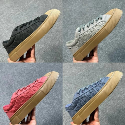 Dior B27 Low-Top Quilted Sneakers Multicolor