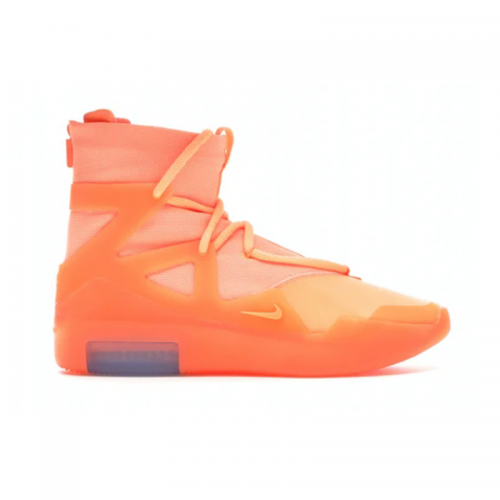 Nike Air Fear of God 1 High Top Basketball Sneakers Orange