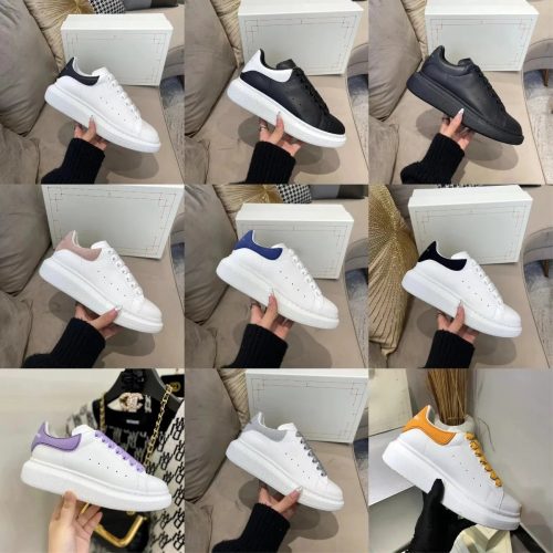Alexander McQueen AMQ Oversized Chunky Sneakers Multicolor