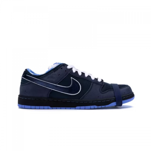 Nike Dunk Low Pro SB Blue Raspberry Chunky Sneakers Blue and Black