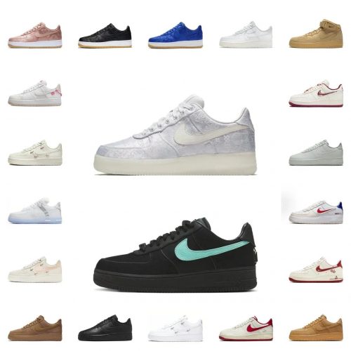Nike Air Force 1 Low Top Sneakers Multicolor