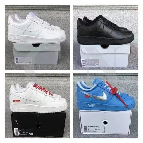 Nike Air Force 1 Classic Streetwear Sneakers Multicolor