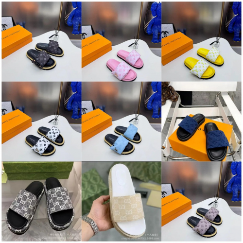 Louis Vuitton LV Pillow Comfort Slides Padded Sandals Multicolor