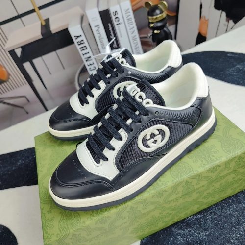 Gucci B79 Chunky Sneakers Black and White