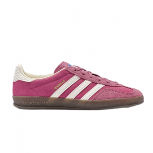 Adidas Gazelle Indoor suede sneakers Pink and White