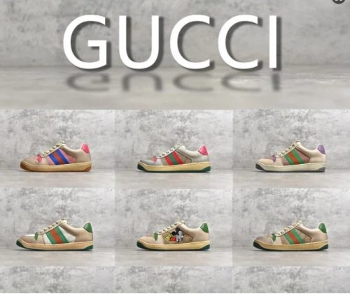 Gucci Tennis 1977 Low Top Sneakers Multicolor