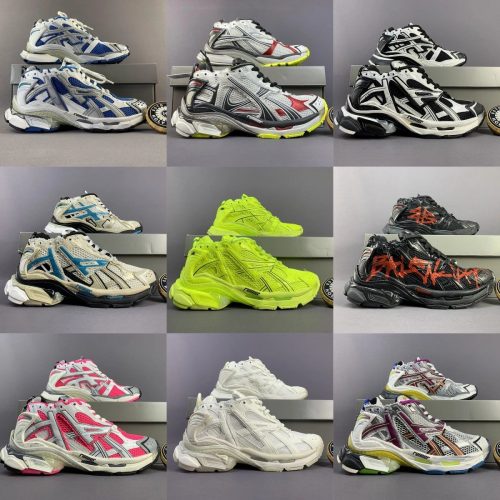 Balenciaga Runner Chunky Sneakers Multicolor