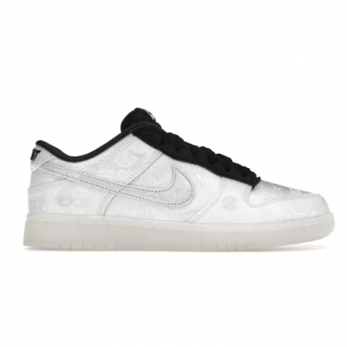 Nike Dunk Low CLOT Silk White Low Top Sneakers White
