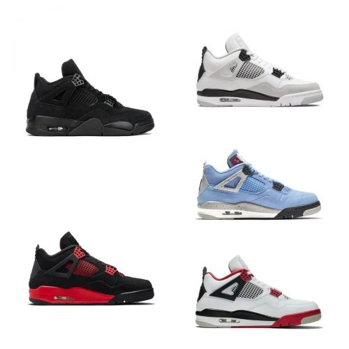 Jordan Air Jordan 4 Retro iconic basketball sneakers Multicolor