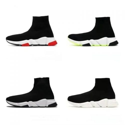 Balenciaga Speed Trainer Chunky Sneakers Multicolor