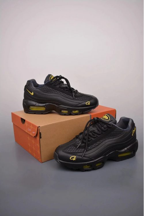 Nike Air Max 95 Corteiz Gutta Green Chunky Sneakers Black