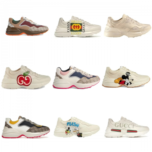 Gucci Rhyton Chunky Sneakers Multicolor