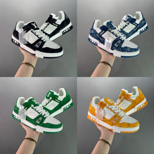 Louis Vuitton LV Trainer Sneaker Chunky Low Top Sneakers Multicolor