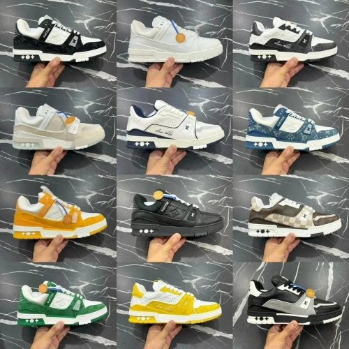 Louis Vuitton LV Trainer Sneaker Chunky Low Top Sneakers Multicolor