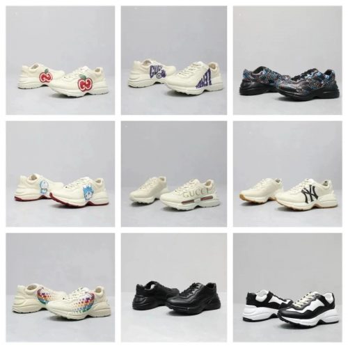 Gucci Rhyton Chunky Sneakers Multicolor