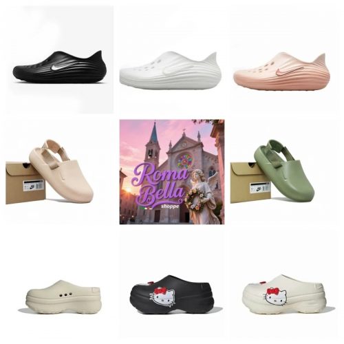Nike Calm Mule Chunky Slip-On Sneakers Multicolor