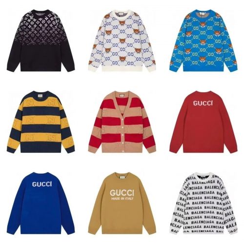 Gucci Knitwear Luxury Sweater Collection Multicolor