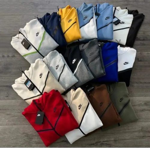 Nike Tech Fleece Zip-Up Hoodie Multicolor
