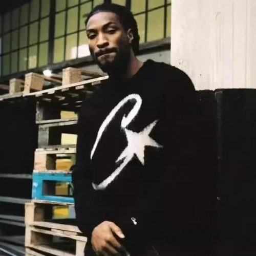 Corteiz Alcatraz Star Knit Graphic Sweater Black