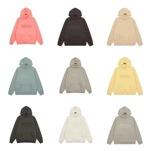 Fear of God FOG Essentials Oversized Hoodie Multicolor