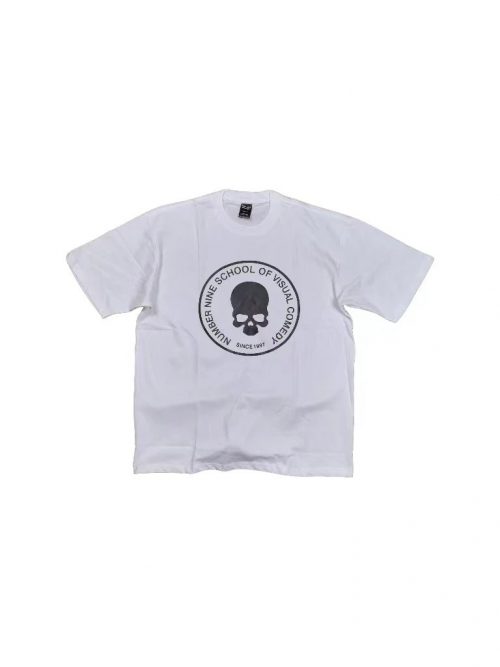 Number (N)ine N(N) School of Visual Comedy Graphic Tee White