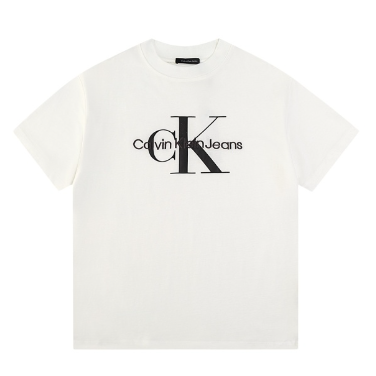 Calvin Klein CK Jeans Graphic Cotton T-Shirt White