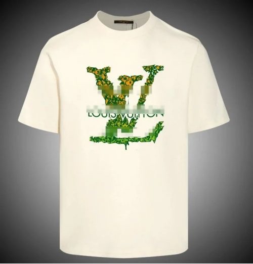 Louis Vuitton LV Monogram Flower Graphic Cotton T-Shirt White