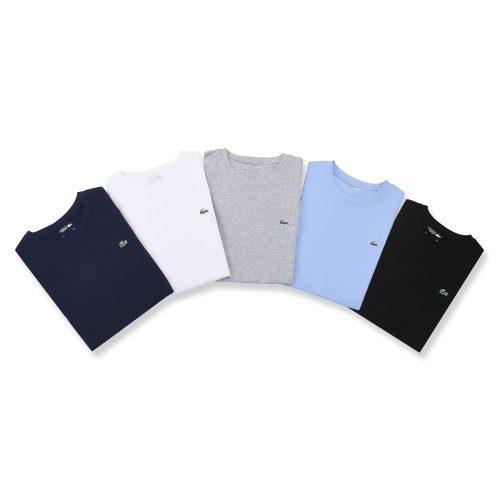 Lacoste Sport Crewneck Cotton T-Shirt Multicolor