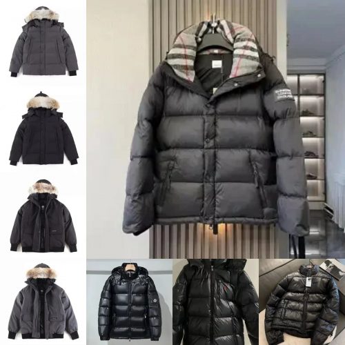 Moncler Down Jacket Puffer Coat Black