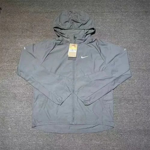 Nike Windrunner Lightweight Windbreaker Jacket Gray