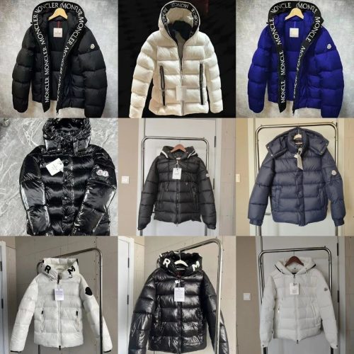 Moncler Maya Puffer Jacket Down Winter Jacket Multicolor