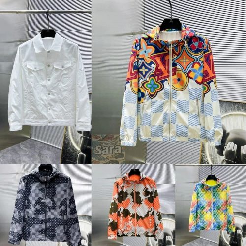 Louis Vuitton LV Monogram Windbreaker Lightweight Jacket Multicolor