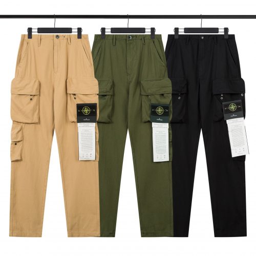 Stone Island Tank Shield Ghost Piece Cargo Pants Multicolor