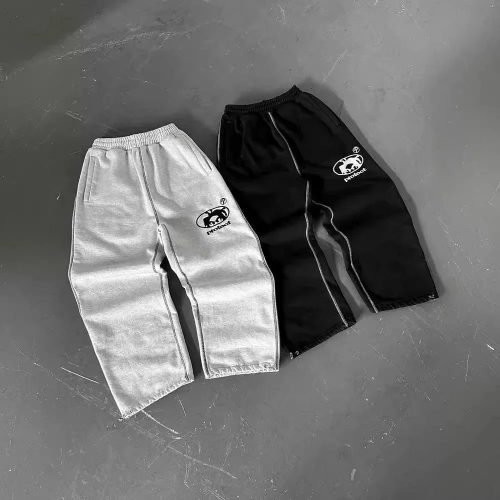 Probot Logo Sweatpants Casual Pants Black and Gray