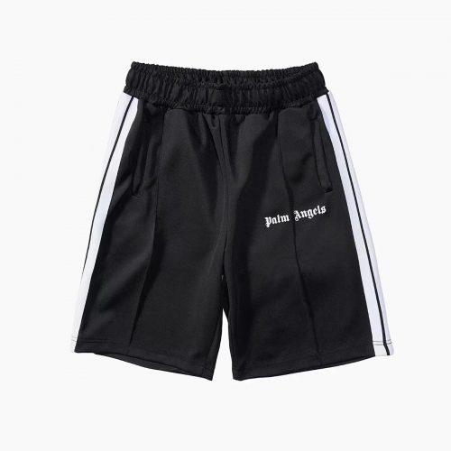 Palm Angels Track Shorts Casual Athletic Shorts Black