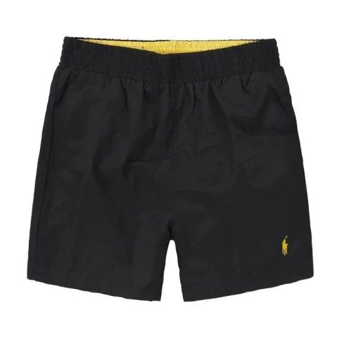 Ralph Lauren Pony Embroidered Swim Shorts Black