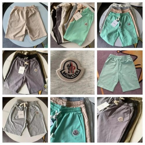 Moncler Jersey Casual Shorts Multicolor