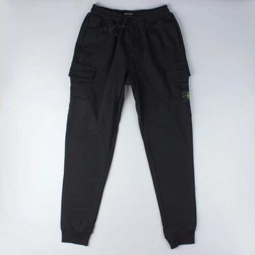Stone Island Cargo Joggers Casual Pants Black