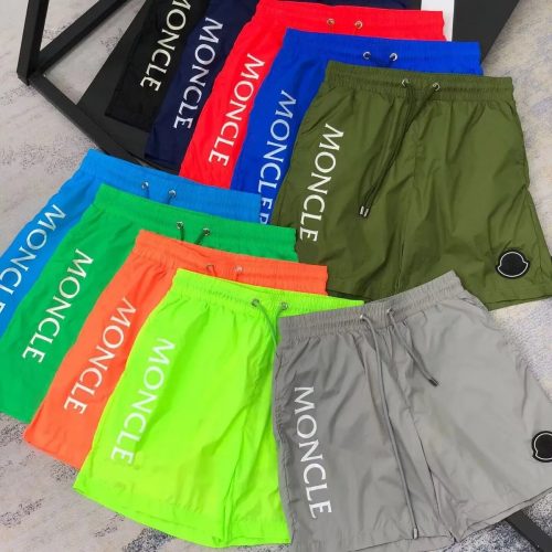 Moncler Swim Shorts Casual Nylon Beachwear Multicolor