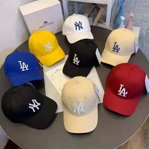 MLB New York Yankees and LA Dodgers Baseball Cap Multicolor