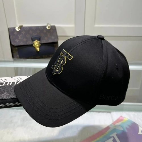 Burberry Monogram Motif Baseball Cap Black