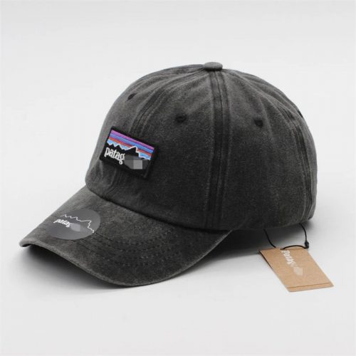 Patagonia P-6 Logo Patch Cap Casual Hat Black