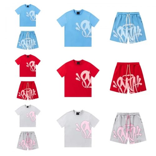 Syna World Syna Graffiti Print Streetwear Matching Set Multicolor
