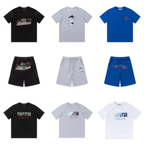Trapstar Graphic Print Streetwear Matching Set Multicolor