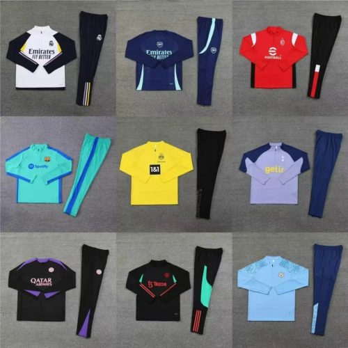 Adidas Football Training Tracksuit Soccer Jersey Set Multicolor