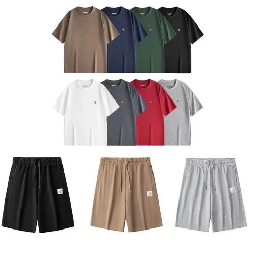 Carhartt Essential Cotton Casual Matching Set Multicolor
