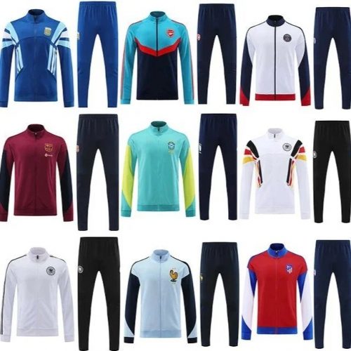 Adidas Football Club Tracksuit Training Kit Multicolor