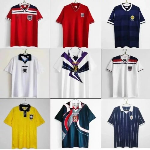 Umbro Vintage Football Jerseys Retro Soccer Jersey Collection Multicolor