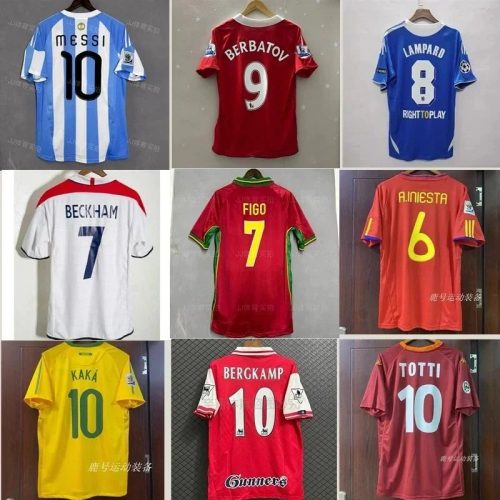 Adidas Messi Argentina Soccer Jersey Blue and White