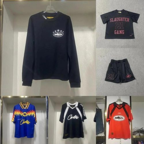 Corteiz Graphic Jersey Collection Streetwear Soccer Jersey Multicolor